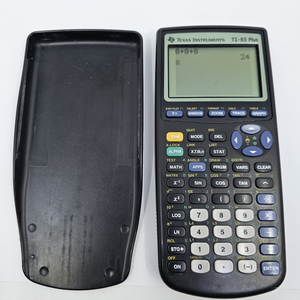 VTG 1999 Texas Instruments TI -83 Plus Graphing Calculator School Student Math